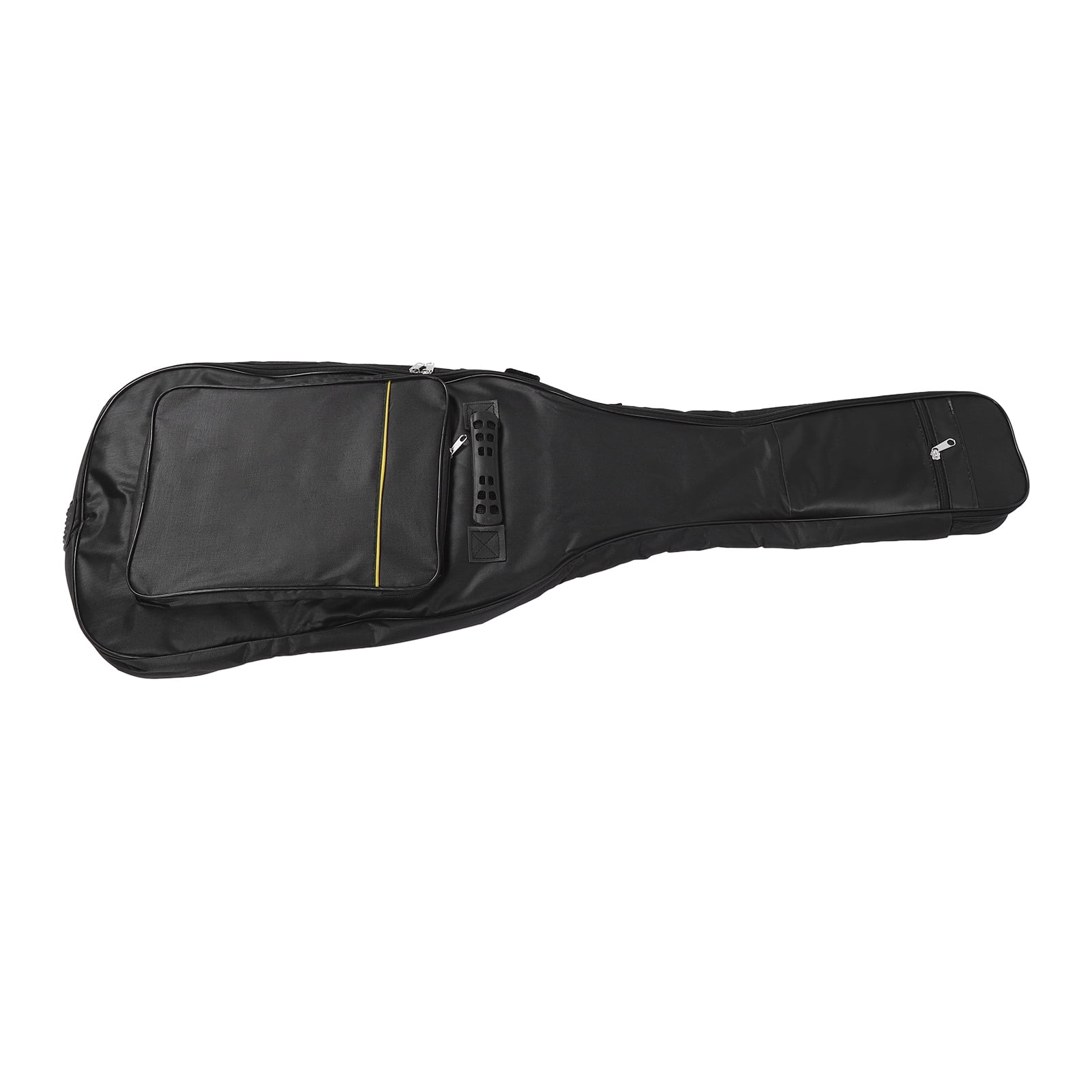 NFTIGB Premium Waterproof Electric Guitar Bag 39 Inches / 99 cm Gig Bag Case 7mm Extra Thick Foam Padding Durable Heavy Duty Adjustable Backpack Straps Large Pockets for Universal 39in Guitar Black
