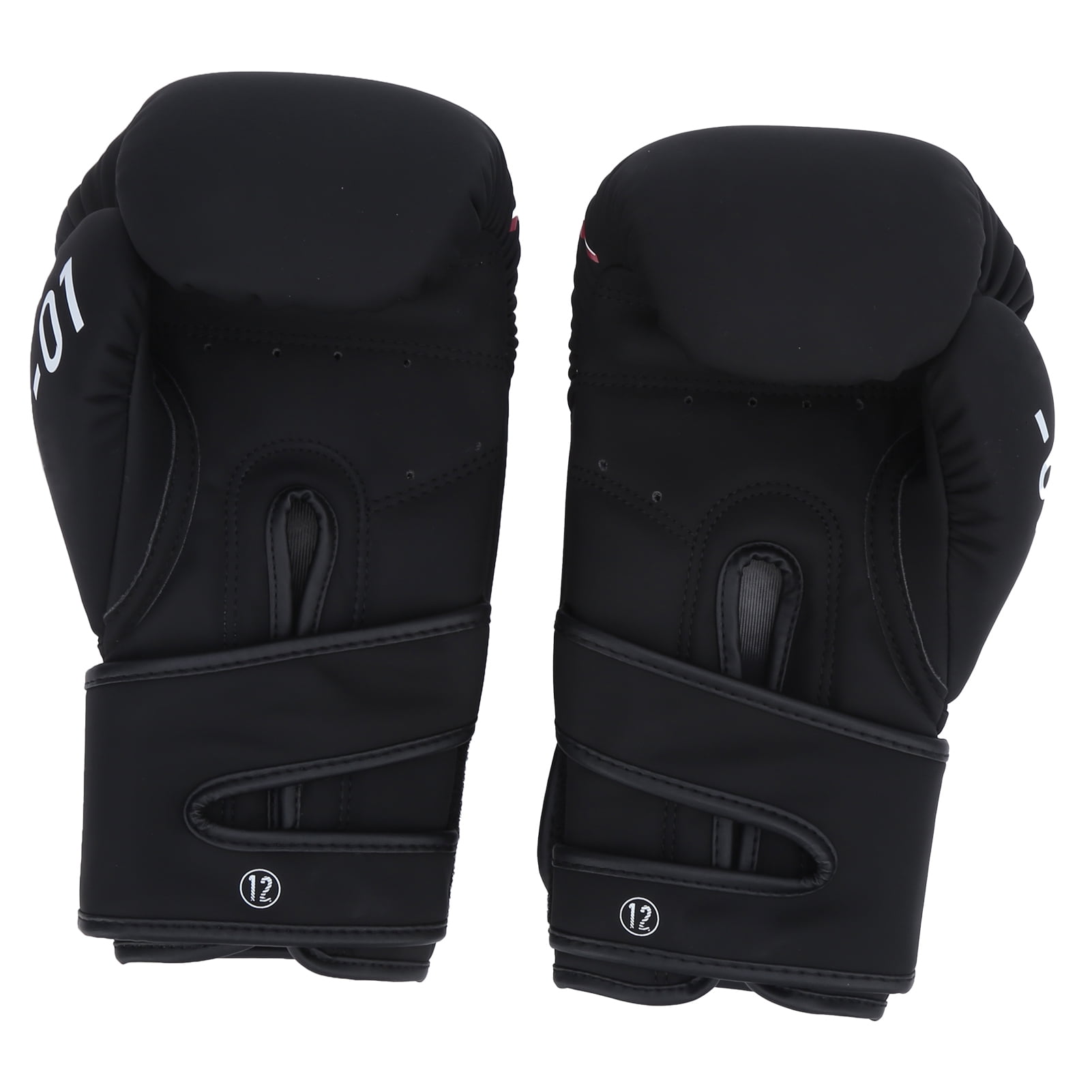 NFTIGB Pro Series Premium Boxing Gloves Unisex 12 oz (12 oz / 340 g) Training Sparring Heavy Bag Gear Red