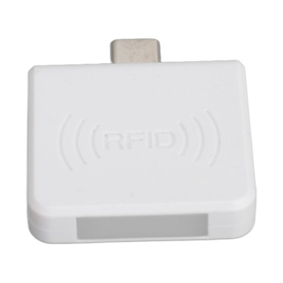 NFTIGB Pro Type C RFID IC Card Reader 13.56Mhz High Frequency Contactless Mobile Door Access Reader for Windows Android, 7x7x2 in / 17.78x17.78x5.08 cm