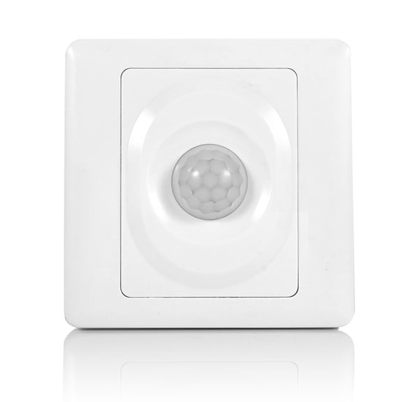 NFTIGB Professional AC180-250V Automatic Infrared PIR Body Motion Sensor Switch Wall Mount Light Control Module (3.4 x 3.4 x 1 inches / 8.6 x 8.6 x 2.5 cm)