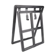 NFTIGB Professional Bite Resistant Pet Screen Door, Lockable Inside Flap for Dogs, Cats, and Pet Pigs, Free Access Magnetic Closure, Easy Installation, Large 18.11 x 13.78 in / 46 x 35 cm