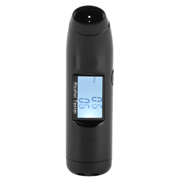 NFTIGB Professional Digital Alcohol Breathalyzer - High Accuracy Portable Alcohol Tester with LCD Display for Drivers, Rechargeable USB Battery-Operated Drunk Driving Wine Detector (5.9x3.1 in)