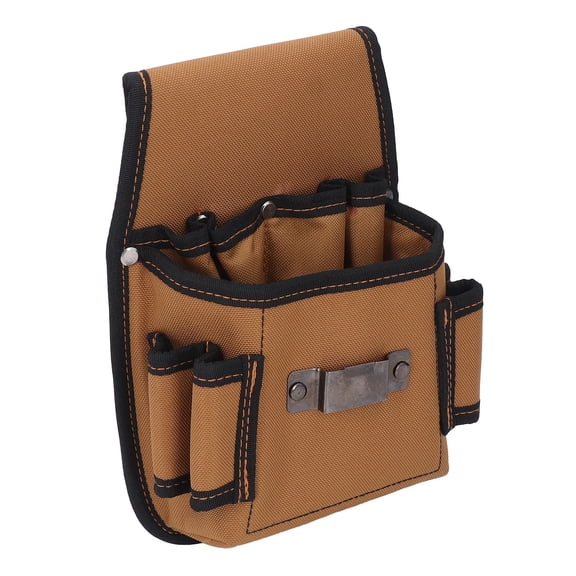 NFTIGB Professional Electrician Tool Pouch Bag, Riveted Reinforcement Organizer, Carpenters Tool Holder Waist Belt Pocket, Thickened Hardware Storage Hanging Bag T1006, 10.63 in / 27 cm