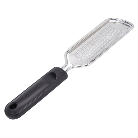NFTIGB Professional Foot File Fast Exfoliation Anti Slip Matte Texture Black Stainless Steel Pedicure Rasp for Home and Salon Use, 11.42 inches / 29 cm