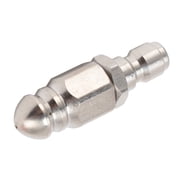 NFTIGB Professional High Pressure Washer Jetter Nozzle 5000 PSI Stainless Steel Sewer Jetter Nozzle with 1/4 Inch Quick Connector / 0.635 cm Drainage Cleaning Accessory for Garden and Patio