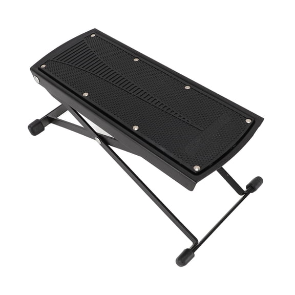 NFTIGB Professional Pedicure Foot Rest Stand 6 Heights Adjustable Foldable Iron Metal Stool Tool Non Slip Equipment for Nail Techs and Home Spa Comfort (11.8 inches / 30 cm)