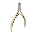 thumbnail image 1 of NFTIGB Professional Stainless Steel Cuticle Nipper Hangnail Trimmer Cutter for Fingernails and Toenails with Protective Cover, Manicure Tool, Gold (5.91 inches / 15 cm), 1 of 9
