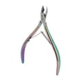 thumbnail image 1 of NFTIGB Professional Stainless Steel Cuticle Nipper Hangnail Trimmer Cutter for Fingernails and Toenails with Protective Cover, Manicure Tool, Titanium Color (5.91 inches / 15 cm), 1 of 9