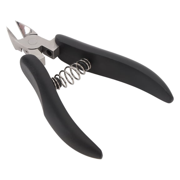 NFTIGB Professional Stainless Steel Nail Cuticle Nipper with Non-Slip Rubber Handle, Precision Ingrown Toe Nail Pliers & Trimmer Cutter with Protective Cover for Manicure Pedicure (7.87 In / 20 cm)