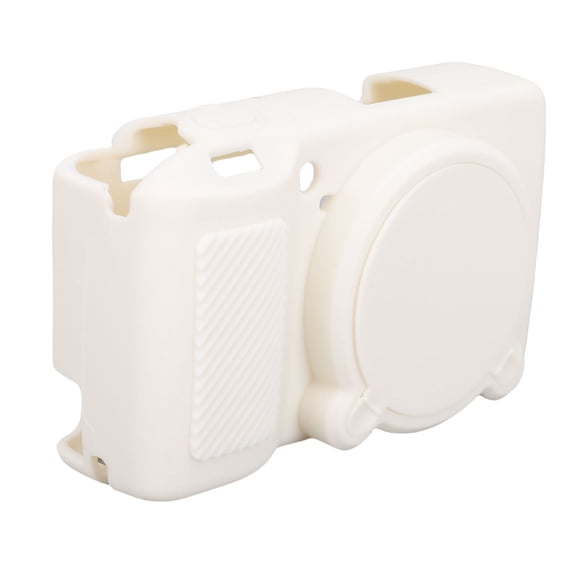 NFTIGB Protective Cover Fit for GR3 GR3X Camera Anti Slip Anti Scratch Slim Soft Silicone Camera Case White Compact Lightweight Dust Resistant Daily Protection Shell