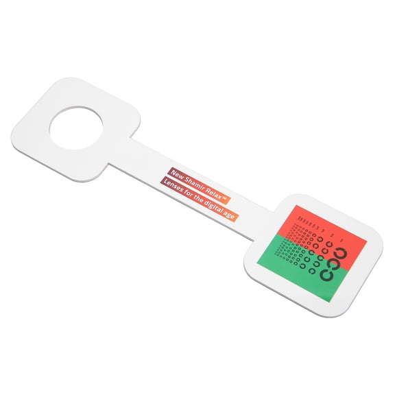 NFTIGB Pupil Distance Meter Eyelid Measuring Gauge Plastic PD Ruler Portable Ophthalmic Tool, 7.09 inches / 18 cm