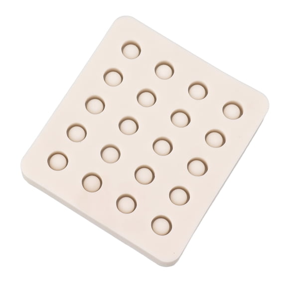 NFTIGB Queen Bee Rearing Mold Silicone 20 Cups Beeswax Cell Cup Beekeeping Tool for Garden, 4.13 inches / 10.5 cm