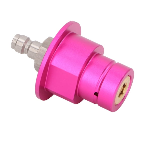 NFTIGB Quick CO2 Cylinder Adapter for Soda Maker - 8mm Quick Disconnect Coupler, Aluminum & Brass Valve Refill Kit for DUO, TERRA, Art (4.72 inches / 12 cm)