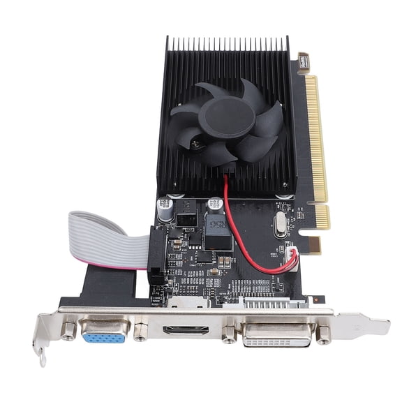 NFTIGB R5 230 Computer Graphics Card 2GB 64 Bit GDDR3 VGA DVI HD Multimedia Interface 625MHz Core Frequency PCI Express X16 Desktop GPU