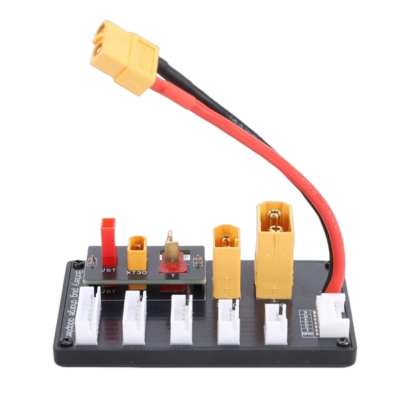 NFTIGB RC Battery Parallel Charging Board Battery Charger Expansion Converter with XT90 XT30 JST T Plug XT60 Adapter for Radio Control Vehicle Models