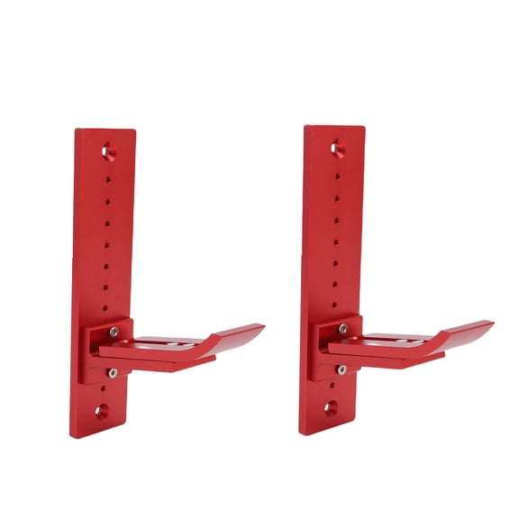 NFTIGB RC Car Display Stand Alloy Model Storage Wall Hanger Red, 1 Pair