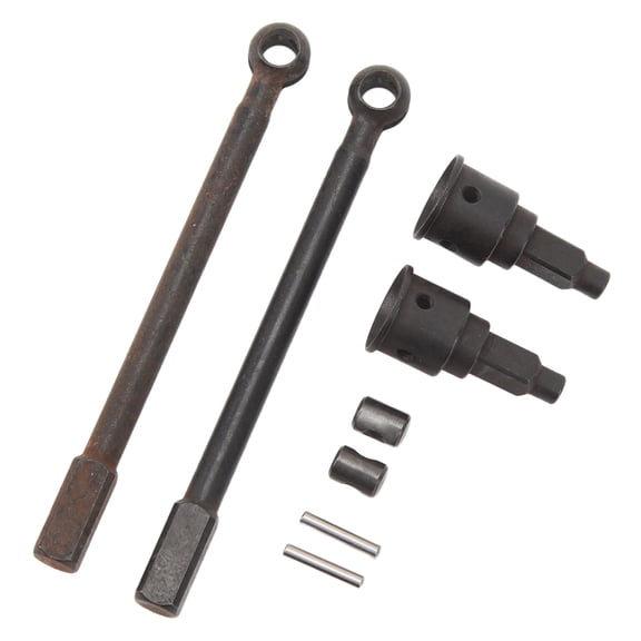 NFTIGB RC Drive Shaft Rust Proof Steel Front Axle Drive Shaft Set Replacement for Axial 1/18 UTB18 Capra Remote Control Car Upgrade Parts Black 2.71 inches / 69 mm