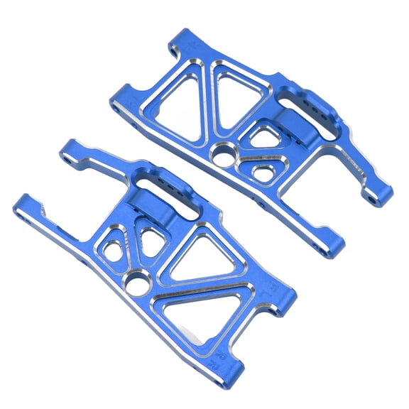 NFTIGB RC Front and Rear Lower Suspension Arm Set, Aluminum Alloy Swing Arms for Traxxas 1/10 MAXX 2.0 Cars, Dark Blue, RC Car Upgrade Parts