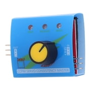 NFTIGB RC Servo Tester 3CH Digital Master Speed Controller for Plane Airplane Consistency DC4.8-6V[cite 1]