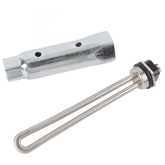 NFTIGB RV Water Heater Element with Socket Wrench 1440W Powerful Heating Efficiency 520900 Replacement Kit for Atwood Dometic 5th Wheel RV Camper Travel Trailer Dual Units 25 inches / 63.5 cm Length
