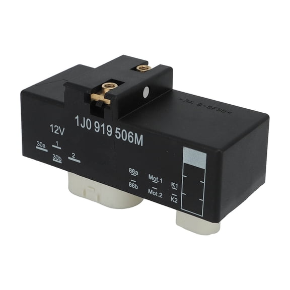 NFTIGB Radiator Fan Control Relay 1J0919506M 12V Cooling Coolant Switch Unit (5.12 inches / 13 cm)