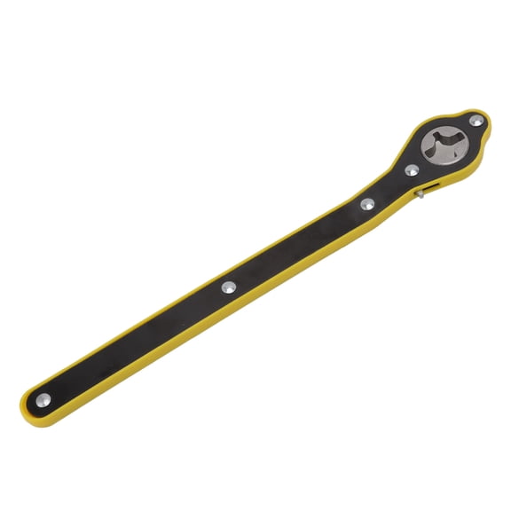 NFTIGB Ratchet Wrench 13.4 inches / 34 cm Long Handle Ergonomic Labor Saving Jack Wrench for Tire Removal