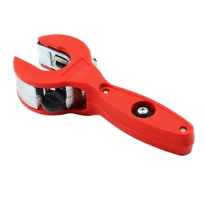 NFTIGB Ratcheting Pipe Cutter 0.31-1.14 inches / 8-29 mm Portable Metal Tubing Cutter for Plumbing Automobile HVAC Maintenance Red