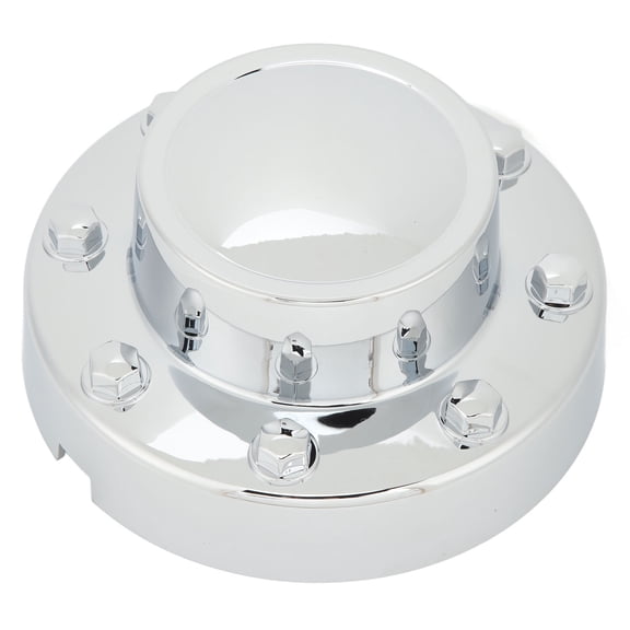 NFTIGB Rear Chrome Center Hub Cap 68081015AA Heavy Duty Wheel Center Cap Replacement for Ram 3500 with Dually Rear Wheels 2011-2018 (25.00 x 25.00 x 11.00 inches / 63.5 x 63.5 x 27.9 cm)