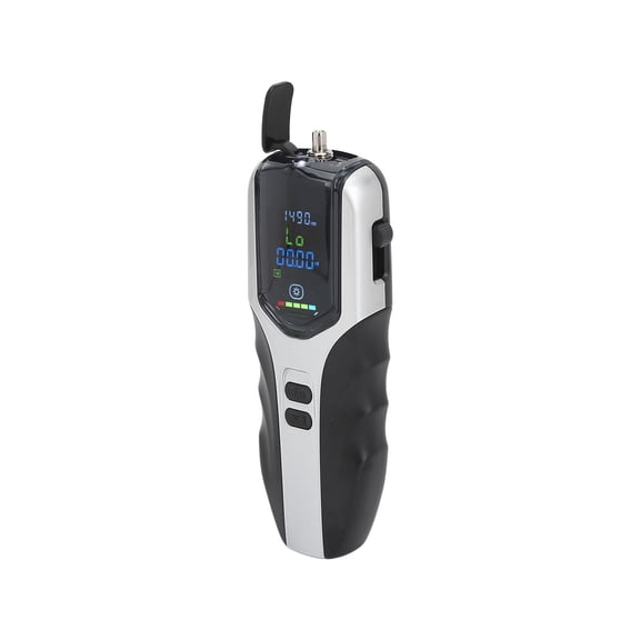 NFTIGB Rechargeable Optical Power Meter Handheld Fiber Optic Attenuation Loss Detector Network Cable Tester -70~+10dBm with 2.5mm Universal Adapter