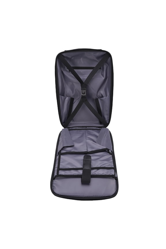 Rectangular Satellite Travel Case Fit for Mini Hard Shell Waterproof Portable Storage Bag with TSA Lock, Charging Ports, and Anti-Theft Design (18.5 inches / 47 cm) for Travel