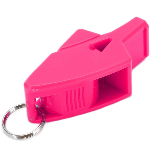 NFTIGB Referee Dolphin Whistle Sturdy Durable Resounding Crisp Portable Sound for Competitions Rose Red [cite: 20]