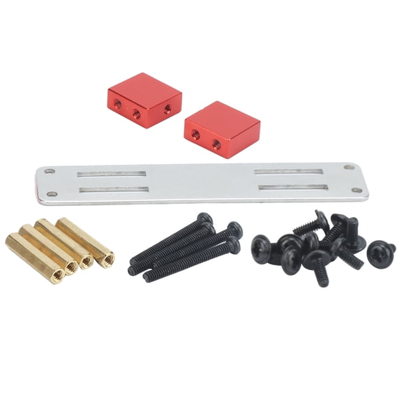 NFTIGB Remote Control Metal Servo Fixed Mount Bracket Upgrade Parts Accessory for MN RC Car Red[cite: 1]
