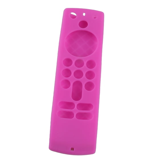 NFTIGB Remote Control Silicone Cover for Fire TV Stick Anti Slip Protective Case with Lanyard 3rd Gen Purple, Soft Aesthetic Rubber Guard Controller Wrapper (15.00 x 5.00 x 2.00 inches)