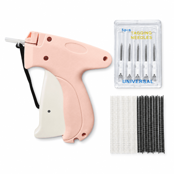 NFTIGB Retail Price Label Tagging Gun Manual Attacher Kit, Clothes Labeler with Fasteners, DIY Apparel Accessory for Store & Business (4.9 inches / 12.5 cm)
