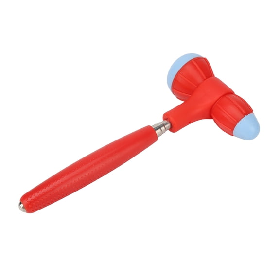 NFTIGB Retractable Massage Hammer Bendable Ergonomic Manual Hammer Massager Tool with Double End Design for Deep Tissue Sore Muscles Back Shoulders Arms and Foot Pain Relief, 14.6 inches / 37 cm