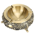 thumbnail image 1 of NFTIGB Retro Ashtray Antique Chinese Style Home Office Living Room Decoration Crafts Smoking Accessories, Gray (5.9 in / 15 cm), 1 of 9