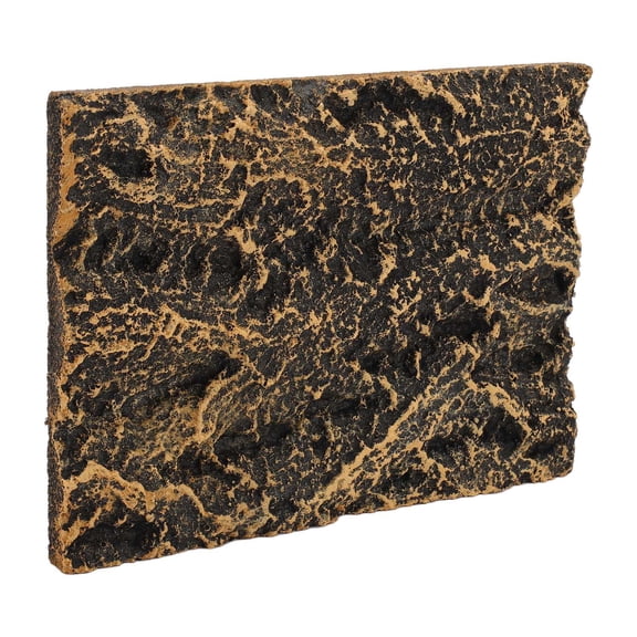 NFTIGB Rock Terrarium Background Board 3D High Simulation Clear Texture PU Reptile Tank Habitat Climbing Board Decoration for Aquarium RainForest Box (17.5 inches / 44.5 cm)
