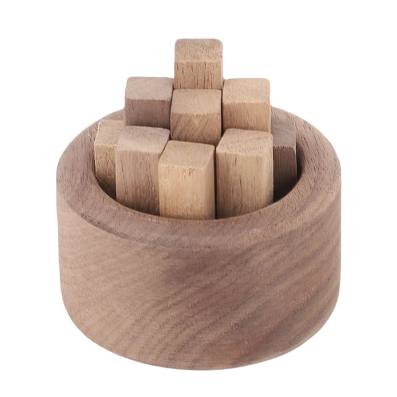 NFTIGB Rosewood Essential Oil Diffuser Decorative Wood Pile Shape Fragrance Aromatherapy Passive Diffuser for Car Room Office Decor, Portable (4.33 inches / 11 cm)