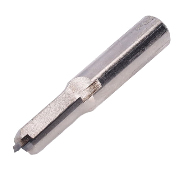 NFTIGB Router Bit Diamond Blade 2 Flute Straight Cutting Tool for Woodworking 1/2 inch Shank 12mm Cutting Diameter 26mm Length, Professional Grade C45 Steel Milling Cutter for CNC Equipment