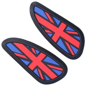 NFTIGB Rubber Fuel Tank Sticker Pad Protector Fit for Bonneville T100 T120/Speed Twin/Street Scrambler Red, 2 Pieces (10.6 inches / 27 cm)