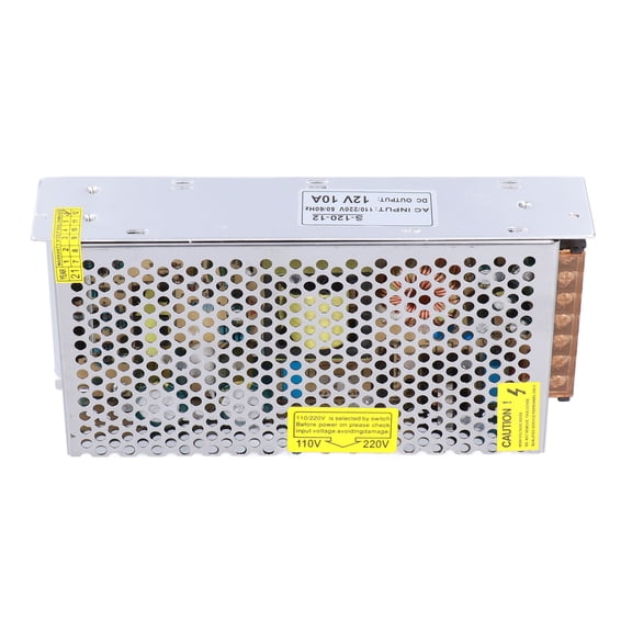 NFTIGB S-120-12 Switching Power Supply DC 12V 10A 120W Transformer Adapter for LED Strip Light CCTV Camera 110V/220V Input