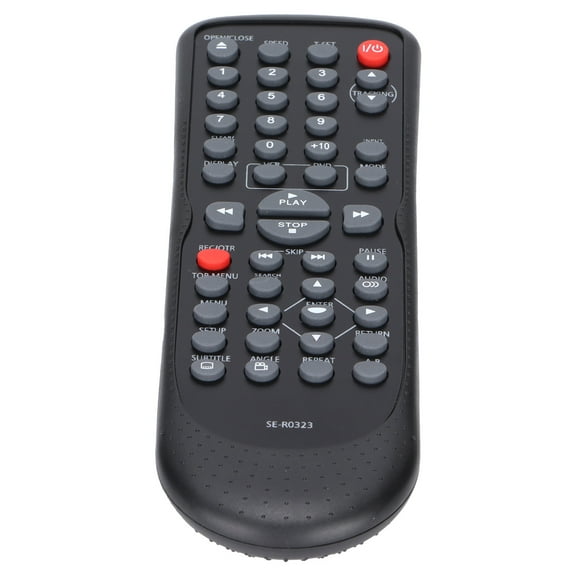 NFTIGB SE-R0323 Replacement Remote Control for Toshiba DVD Player Models SD-V296 SD-V296KU SDV296, 18.00 inches / 45.7 cm Length, Black