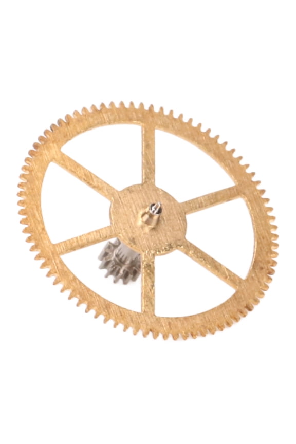 ST25 Watch Movement Third Wheel Alloy Professional Replacement Part Golden Finish for Repairing Timers, Mechanical Watch Accessories, Durable Third Wheel Over Wheel Watchmaker Repair Kit Tool