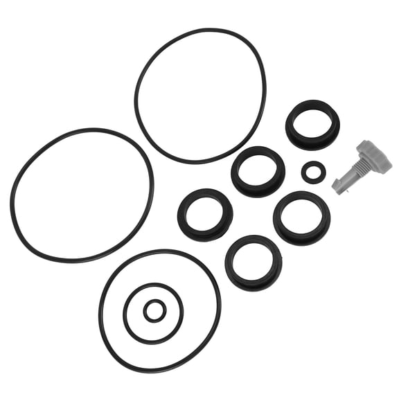 NFTIGB Sand Filter Pump Replacement Set, Repair Parts with Air Release Valve O-Rings, High Temperature Resistant PVC Sealing Kit, 12 Pieces (9.45 inches / 24.00 cm)