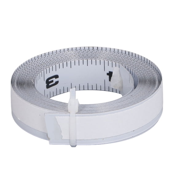 NFTIGB Self Adhesive Measuring Tape Carbon Steel 12 FT / 3.6 M Reverse Direction Workbench Ruler for Table Saws Accurate Measurement Stick Tape Measure Tool
