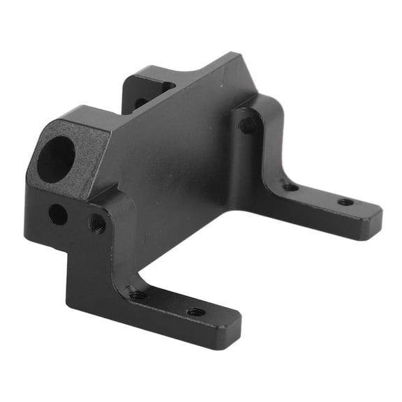 NFTIGB Servo On Axle Mount for SCX10 III AR45P Portal Axle Third Generation 1/10 RC Crawler Car Aluminum Alloy Upgrade Parts Black - Durable Replacement Accessory for Hobbyists (3.93 inches / 10 cm)