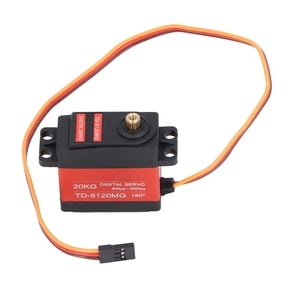 NFTIGB Servo Motor TD-8120MG 20KG High Torsion Digital Metal Geared Motor for RC Cars and Robots (2.36 inches / 6 cm) - High Performance RC Vehicle Servos Part