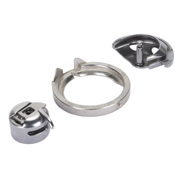 NFTIGB Sewing Machine Hook Bobbin Case Set with Shuttle Hook and Bobbin Cover Replacement Kit for Singer 1105 1107 1116 1304 Series, 1.85 inches / 4.7 cm Cover