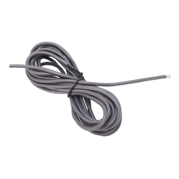 NFTIGB Shielded Guitar Circuit Wire Grey 2 Conductors 0.13 inches / 3.2mm Diameter 9.8 ft / 3m Length Instrument Hookup Cable for Bass Pickup Inner Connecting