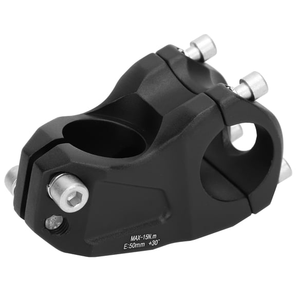 NFTIGB Short Handlebar Stem Riser 50mm/2in 10 inches / 25.4 cm Heavy Duty Aluminium Alloy for Mountain Bike Bicycle[cite: 1]